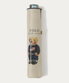 MOONBAT 【遮光率100％/遮熱/UV/軽量】POLO RALPH LAUREN（ポロ ラルフローレン）晴雨兼用日傘  ポロベア 折りたたみ傘 ユニセックス