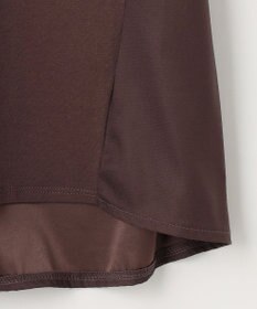 ANY SIS S 【WEB・一部店舗限定】サテンコンビ プルオーバー