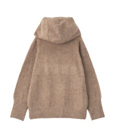 CRAFT STANDARD BOUTIQUE フードストール付きニットプルオーバー