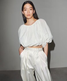 NAVE 【Nave　洗える】シアーリリーブラウス