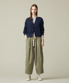 J.PRESS YORK STREET 【WOMEN】コットンケーブル カーディガン