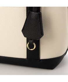 UNBILLION 【テレビ ドラマ着用アイテム】cachecache ショルダー付きパーテーション合成皮革トート