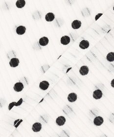 ANY SIS 【洗える】シアーストライプ ブラウス