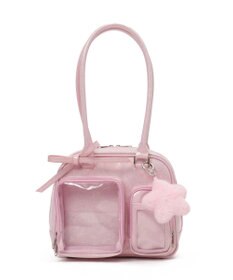 WEGO 【痛バ＆推し活】きらふわティンクルぬい痛ボストンバッグ