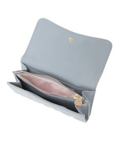 Maison de FLEUR リボンキルティングロングウォレット