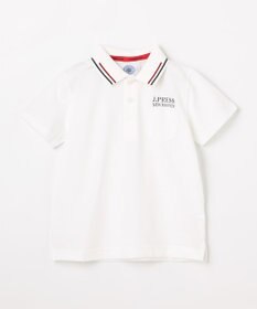 J.PRESS KIDS 【100-130cm】ダブルライン カラー 半袖ポロシャツ