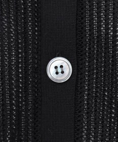 GRACE CONTINENTAL メッシュニットカーディガン