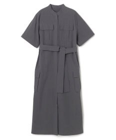 uncrave カラータイプライター シャツワンピース