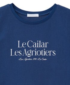 Green Parks ノースリーブフェミニンロゴプルオーバー