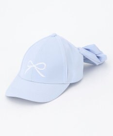 ANY KIDS 【日よけ付き】2WAYリボン刺繍キャップ