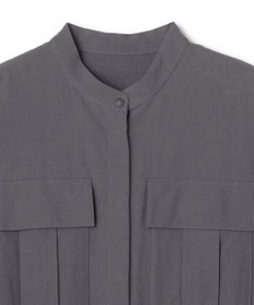 uncrave カラータイプライター シャツワンピース