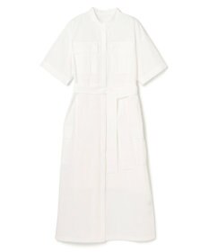 uncrave カラータイプライター シャツワンピース