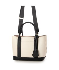 UNBILLION 【テレビ ドラマ着用アイテム】cachecache ショルダー付きパーテーション合成皮革トート