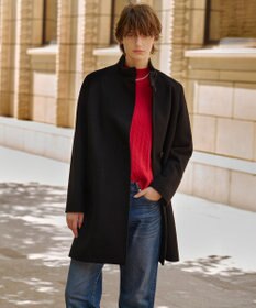 J.PRESS LADIES L WOOL BLEND AIR ハイネック ニット