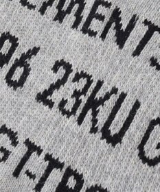 23区GOLF 【MEN】ロゴ総柄ハーフソックス