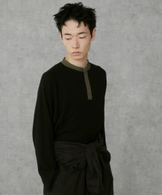 WEGO 【ユニセックス着用ITEM】ラグランヘンリーネックT