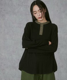 WEGO 【ユニセックス着用ITEM】ラグランヘンリーネックT