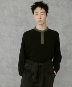 WEGO 【ユニセックス着用ITEM】ラグランヘンリーネックT