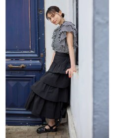 Green Parks ・ＳＵＧＡＲ　ＳＰＯＯＮ　ラッフルレイヤードＴシャツ