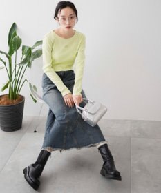 WEGO ヴィンテージウォッシュリブロンT