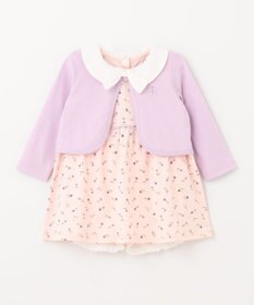 組曲 KIDS 【80-90cm】Tulips Shower ワンピース