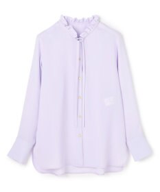 BEIGE， 【洗える】STOW / フリルタイブラウス