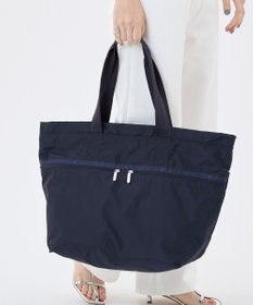 LeSportsac CARLIN ZIP TOP TOTE BAG/ディープシーブルー