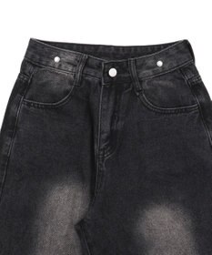 WEGO フェイクシャツスリーブデニム