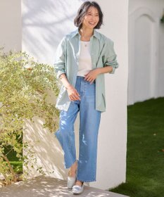 ANY 【洗濯機可能/ストレッチ】カーブラインジーンズ