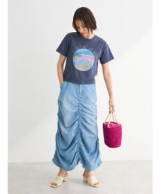 Green Parks ・Ｄｏｕｂｌｅ　Ｆｌａｇｓウ゛ィンテージライクプリントＴ