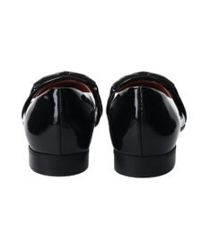 INTER-CHAUSSURES 【INTER-CHAUSSURES】ポインテッドローヒールバックルパンプス