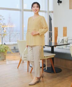 Tiaclasse L レイヤードデザインブラウス