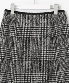 J.PRESS LADIES ウールシルクツイードグレンチェック スカート