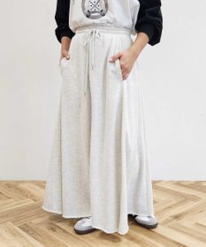 CRAFT STANDARD BOUTIQUE 【ＷＥＢ限定】裏毛カットオフフレアスカート