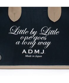 A.D.M.J. 【ファブリック】オフィサー/イタリアンファブリックヘリ巻きトートS