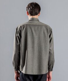 JOSEPH HOMME WOOL CASHMERE TWILL SHIRT