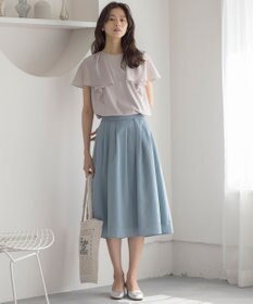 組曲 コットンポンチケープライク ブラウス