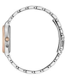 CITIZEN 【大人かわいいトノー型ウオッチ】ソーラーテック電波時計 KS4-031-11