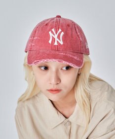 WEGO 【ユニセックス着用ITEM】別注NEWERA　9FORTY　　damage