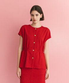 GRACE CONTINENTAL ダブルクロスジャージトップ