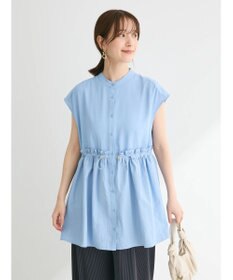 Green Parks 異素材ドッキングチュニック