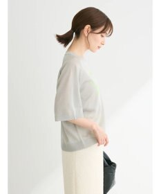 Green Parks シアーロゴニットプルオーバー