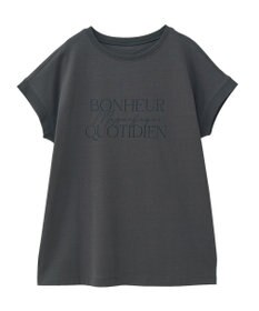 Green Parks フレンチスリーブ筆記体ロゴチュニック