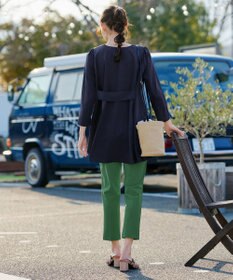 Tiaclasse L 【おのののかさん着用】半袖＆七分袖選べる袖丈バックフレアチュニック