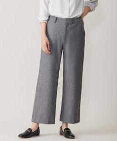 J.PRESS LADIES 【洗える】チェルビック セミワイド パンツ