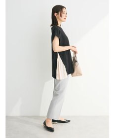 Green Parks 脇プリーツドッキングチュニック