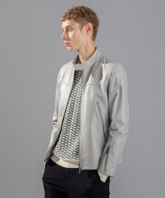 JOSEPH HOMME 【LEON 2月号掲載】ライトラムナッパレザー　シングルライダース