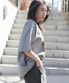 WEGO ヴィンテージウォッシュグラフィックBIGT