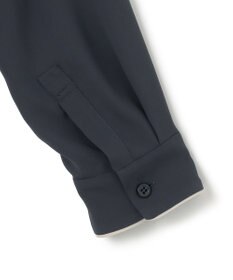 ICB L 【UVケア・速乾・接触冷感・洗える】BackSatinAmunzen 配色ボウタイブラウス