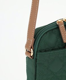 LA BAGAGERIE グリッドキルティングミニショルダー